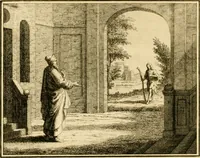An illustration from Vervolg der leerzaame zinnebeelden ; Spiegel der boetvaardigheid en genade ; en eenige Stichtelyke gezangen (1758)