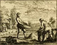 An illustration from Vervolg der leerzaame zinnebeelden ; Spiegel der boetvaardigheid en genade ; en eenige Stichtelyke gezangen (1758)