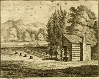 An illustration from Vervolg der leerzaame zinnebeelden ; Spiegel der boetvaardigheid en genade ; en eenige Stichtelyke gezangen (1758)