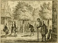 An illustration from Vervolg der leerzaame zinnebeelden ; Spiegel der boetvaardigheid en genade ; en eenige Stichtelyke gezangen (1758)