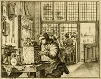 An illustration from Vervolg der leerzaame zinnebeelden ; Spiegel der boetvaardigheid en genade ; en eenige Stichtelyke gezangen (1758)