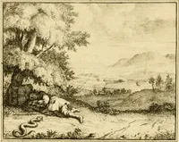 An illustration from Vervolg der leerzaame zinnebeelden ; Spiegel der boetvaardigheid en genade ; en eenige Stichtelyke gezangen (1758)