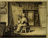 An illustration from Vervolg der leerzaame zinnebeelden ; Spiegel der boetvaardigheid en genade : en eenige stichtelyke gezangen (1758)