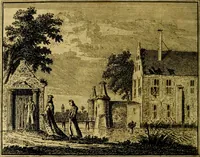 An illustration from Vervolg der leerzaame zinnebeelden ; Spiegel der boetvaardigheid en genade : en eenige stichtelyke gezangen (1758)
