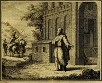 An illustration from Vervolg der leerzaame zinnebeelden ; Spiegel der boetvaardigheid en genade : en eenige stichtelyke gezangen (1758)