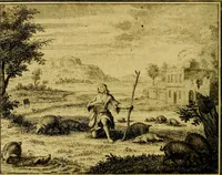 An illustration from Vervolg der leerzaame zinnebeelden ; Spiegel der boetvaardigheid en genade : en eenige stichtelyke gezangen (1758)