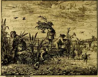 An illustration from Vervolg der leerzaame zinnebeelden ; Spiegel der boetvaardigheid en genade : en eenige stichtelyke gezangen (1758)