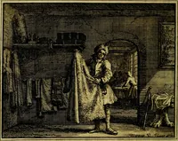 An illustration from Vervolg der leerzaame zinnebeelden ; Spiegel der boetvaardigheid en genade : en eenige stichtelyke gezangen (1758)