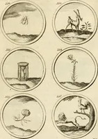 An illustration from Verzámeling van uitgekórene zin-spreuken, en zinnebeeldige print-vercieringen : eertyds, op bevel van den aller doorlugtigsten keizer der Russen, Peter Alexis, of de Gróte, getékent en gesnéden : en nu op nieus verrykt : met agthondert en veertig byschriften in verzen (1743)