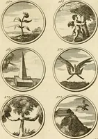 An illustration from Verzámeling van uitgekórene zin-spreuken, en zinnebeeldige print-vercieringen : eertyds, op bevel van den aller doorlugtigsten keizer der Russen, Peter Alexis, of de Gróte, getékent en gesnéden : en nu op nieus verrykt : met agthondert en veertig byschriften in verzen (1743)