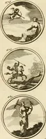 An illustration from Verzámeling van uitgekórene zin-spreuken, en zinnebeeldige print-vercieringen : eertyds, op bevel van den aller doorlugtigsten keizer der Russen, Peter Alexis, of de Gróte, getékent en gesnéden : en nu op nieus verrykt : met agthondert en veertig byschriften in verzen (1743)