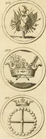 An illustration from Verzámeling van uitgekórene zin-spreuken, en zinnebeeldige print-vercieringen : eertyds, op bevel van den aller doorlugtigsten keizer der Russen, Peter Alexis, of de Gróte, getékent en gesnéden : en nu op nieus verrykt : met agthondert en veertig byschriften in verzen (1743)