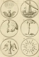 An illustration from Verzámeling van uitgekórene zin-spreuken, en zinnebeeldige print-vercieringen : eertyds, op bevel van den aller doorlugtigsten keizer der Russen, Peter Alexis, of de Gróte, getékent en gesnéden : en nu op nieus verrykt : met agthondert en veertig byschriften in verzen (1743)