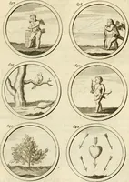 An illustration from Verzámeling van uitgekórene zin-spreuken, en zinnebeeldige print-vercieringen : eertyds, op bevel van den aller doorlugtigsten keizer der Russen, Peter Alexis, of de Gróte, getékent en gesnéden : en nu op nieus verrykt : met agthondert en veertig byschriften in verzen (1743)