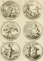 An illustration from Verzámeling van uitgekórene zin-spreuken, en zinnebeeldige print-vercieringen : eertyds, op bevel van den aller doorlugtigsten keizer der Russen, Peter Alexis, of de Gróte, getékent en gesnéden : en nu op nieus verrykt : met agthondert en veertig byschriften in verzen (1743)