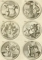 An illustration from Verzámeling van uitgekórene zin-spreuken, en zinnebeeldige print-vercieringen : eertyds, op bevel van den aller doorlugtigsten keizer der Russen, Peter Alexis, of de Gróte, getékent en gesnéden : en nu op nieus verrykt : met agthondert en veertig byschriften in verzen (1743)