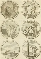 An illustration from Verzámeling van uitgekórene zin-spreuken, en zinnebeeldige print-vercieringen : eertyds, op bevel van den aller doorlugtigsten keizer der Russen, Peter Alexis, of de Gróte, getékent en gesnéden : en nu op nieus verrykt : met agthondert en veertig byschriften in verzen (1743)