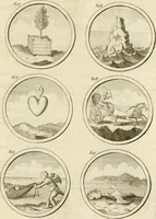 An illustration from Verzámeling van uitgekórene zin-spreuken, en zinnebeeldige print-vercieringen : eertyds, op bevel van den aller doorlugtigsten keizer der Russen, Peter Alexis, of de Gróte, getékent en gesnéden : en nu op nieus verrykt : met agthondert en veertig byschriften in verzen (1743)