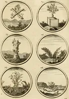 An illustration from Verzámeling van uitgekórene zin-spreuken, en zinnebeeldige print-vercieringen : eertyds, op bevel van den aller doorlugtigsten keizer der Russen, Peter Alexis, of de Gróte, getékent en gesnéden : en nu op nieus verrykt : met agthondert en veertig byschriften in verzen (1743)