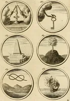 An illustration from Verzámeling van uitgekórene zin-spreuken, en zinnebeeldige print-vercieringen : eertyds, op bevel van den aller doorlugtigsten keizer der Russen, Peter Alexis, of de Gróte, getékent en gesnéden : en nu op nieus verrykt : met agthondert en veertig byschriften in verzen (1743)