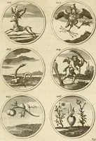 An illustration from Verzámeling van uitgekórene zin-spreuken, en zinnebeeldige print-vercieringen : eertyds, op bevel van den aller doorlugtigsten keizer der Russen, Peter Alexis, of de Gróte, getékent en gesnéden : en nu op nieus verrykt : met agthondert en veertig byschriften in verzen (1743)