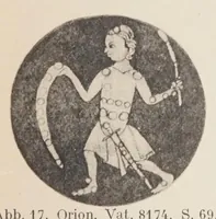 An illustration from Verzeichnis astrologischer und mythologischer illustrierter Handschriften des lateinischen Mittelalters / von Fritz Saxl und Hans Meier. (1915)