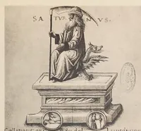Picture 18 of 19 from Verzeichnis astrologischer und mythologischer illustrierter Handschriften des lateinischen Mittelalters / von Fritz Saxl und Hans Meier. (1915), leaf 199