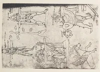 An illustration from Verzeichnis astrologischer und mythologischer illustrierter Handschriften des lateinischen Mittelalters / von Fritz Saxl und Hans Meier. (1915)