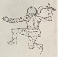 Picture 8 of 31 from Verzeichnis astrologischer und mythologischer illustrierter Handschriften des lateinischen Mittelalters / von Fritz Saxl und Hans Meier. (1915), leaf 39