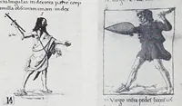Picture 6 of 15 from Verzeichnis astrologischer und mythologischer illustrierter Handschriften des lateinischen Mittelalters / von Fritz Saxl und Hans Meier. (1915), leaf 154