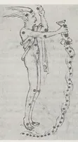 An illustration from Verzeichnis astrologischer und mythologischer illustrierter Handschriften des lateinischen Mittelalters / von Fritz Saxl und Hans Meier. (1915)