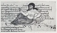 An illustration from Verzeichnis astrologischer und mythologischer illustrierter Handschriften des lateinischen Mittelalters / von Fritz Saxl und Hans Meier. (1915)