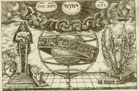 An illustration from Iani Iacobi Boissardi Vesuntini Emblematum liber = Emblemes latins de I.I. Boissard (1588)