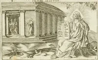 Picture 5 of 47 from Iani Iacobi Boissardi Vesuntini Emblematum liber = Emblemes latins de I.I. Boissard (1588), leaf 20
