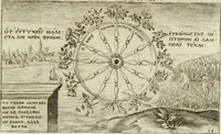 An illustration from Iani Iacobi Boissardi Vesuntini Emblematum liber = Emblemes latins de I.I. Boissard (1588)