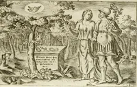 Picture 24 of 47 from Iani Iacobi Boissardi Vesuntini Emblematum liber = Emblemes latins de I.I. Boissard (1588), leaf 56