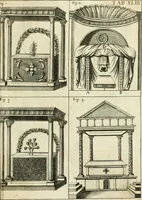 An illustration from Vetera monimenta : in quibus praecipuè musiva opera sacarum profanarumque aedium structura, ac nonnulli antiqui ritus, dissertationibus, iconibusque illustrantur (1690)
