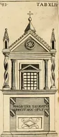 Picture 81 of 136 from Vetera monimenta : in quibus praecipuè musiva opera sacarum profanarumque aedium structura, ac nonnulli antiqui ritus, dissertationibus, iconibusque illustrantur (1690), leaf 294