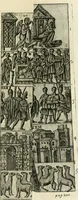 An illustration from Vetera monimenta : in quibus praecipuè musiva opera sacarum profanarumque aedium structura, ac nonnulli antiqui ritus, dissertationibus, iconibusque illustrantur (1690)
