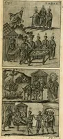 An illustration from Vetera monimenta : in quibus praecipuè musiva opera sacarum profanarumque aedium structura, ac nonnulli antiqui ritus, dissertationibus, iconibusque illustrantur (1690)