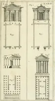An illustration from Vetera monimenta : in quibus praecipuè musiva opera sacarum profanarumque aedium structura, ac nonnulli antiqui ritus, dissertationibus, iconibusque illustrantur (1690)
