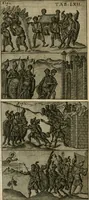 An illustration from Vetera monimenta : in quibus praecipuè musiva opera sacarum profanarumque aedium structura, ac nonnulli antiqui ritus, dissertationibus, iconibusque illustrantur (1690)