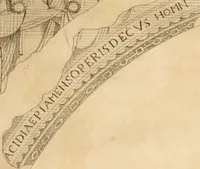 Picture 115 of 136 from Vetera monimenta : in quibus praecipuè musiva opera sacarum profanarumque aedium structura, ac nonnulli antiqui ritus, dissertationibus, iconibusque illustrantur (1690), leaf 395