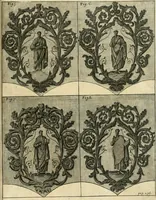 An illustration from Vetera monimenta : in quibus praecipuè musiva opera sacarum profanarumque aedium structura, ac nonnulli antiqui ritus, dissertationibus, iconibusque illustrantur (1690)