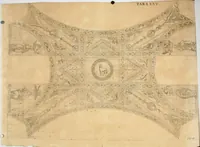 Picture 130 of 136 from Vetera monimenta : in quibus praecipuè musiva opera sacarum profanarumque aedium structura, ac nonnulli antiqui ritus, dissertationibus, iconibusque illustrantur (1690), leaf 416