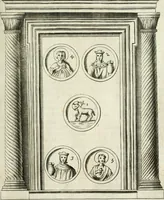 Picture 34 of 136 from Vetera monimenta : in quibus praecipuè musiva opera sacarum profanarumque aedium structura, ac nonnulli antiqui ritus, dissertationibus, iconibusque illustrantur (1690), leaf 82
