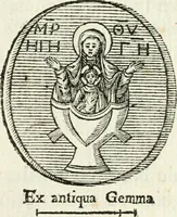 Picture 23 of 66 from Veteris gemmae ad Christianum usum exscalptae brevis explanatio ad academicos Etruscos Cortonenses (1732), leaf 106