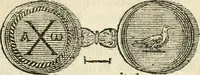 Picture 28 of 66 from Veteris gemmae ad Christianum usum exscalptae brevis explanatio ad academicos Etruscos Cortonenses (1732), leaf 120