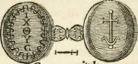 An illustration from Veteris gemmae ad Christianum usum exscalptae brevis explanatio ad academicos Etruscos Cortonenses (1732)