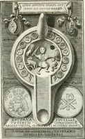 An illustration from Veteris gemmae ad Christianum usum exscalptae brevis explanatio ad academicos Etruscos Cortonenses (1732)